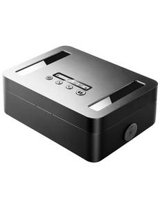 lot 3294 image: Vaydeer Metal Time Lock Box, Phone Lock Box with Timer, Timed Locking Safe, Self-Control Container with USB C Charge,Child Lock, Audio Prompt, Time Release Storage Locker for PhoneiPad MiniMedicine