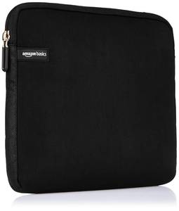 lot 3309 image: Amazon Basics 11.6 inch Laptop Sleeve, Protective Case with Zipper - Black