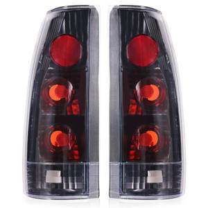 lot 3331 image: Boine Tail Light Compatible With 1988-1999 ChevyGMC Silverado Sierra CK 1500 2500 3500 Suburban Tahoe Blazer Yukon Cadillac Escalade Driver and Passenger Side Rear Light Brake Lamps Housing (Black)