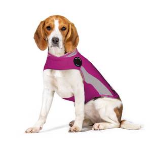 lot 3334 image: ThunderShirt for Dogs, Medium, Pink Polo - Dog Anxiety Vest