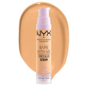 lot 3338 image: NYX PROFESSIONAL MAKEUP Bare With Me Concealer Serum, Concealer Makeup For Up To 24Hr Hydration - Golden