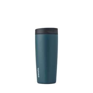 lot 4002 image: Owala SmoothSip Slider Insulated Stainless Steel Coffee Tumbler, Reusable Iced Coffee Cup, Hot Coffee Travel Mug, BPA Free 20 oz, Pink (High Dive), color differs from stock image