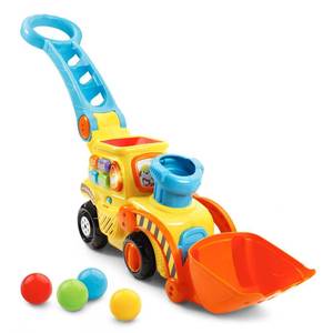 lot 5883 image: VTech Pop-a-Balls Push and Pop Bulldozer