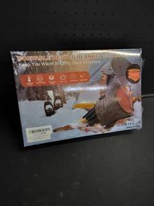 lot 5885 image: Portable Heated Blanket Outdoor with 3 Heat Settings