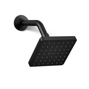 lot 5887 image: Kohler 24805-BL Parallel� 2.5 gpm single-function showerhead with Katalyst air-induction technology - Retail $112.51