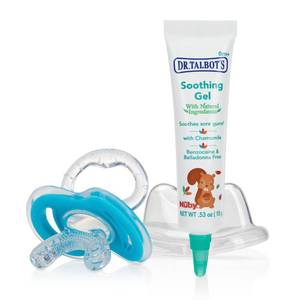 lot 6125 image: Dr. Talbots Soothing Gel for Sore Gums with Silicone Gum-EEZ Teether - 2-Piece Set