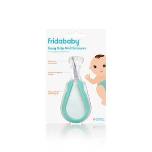 lot 6140 image: Frida Baby Easy Grip Nail Scissors  Grooming Essentials Safe for Infant Newborn Toddler Nails