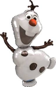 lot 6147 image: Burton and Burton Disneys Olaf Frozen Jumbo Balloon, Mylar, 41in