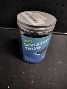 lot 6214 image: Soft Leveling Shims Container with Barcode