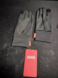 lot 6223 image: Aegend Touchscreen Winter Gloves with Red Tag Size L