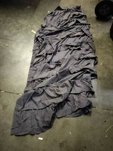 lot 6225 image: West Weir. Window Header Dark Gray Approximately 75X30Inch