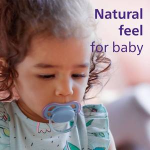 lot 6495 image: Philips Avent Ultra Air Pacifier - 2 x Light, Breathable Baby Pacifiers for Babies Aged 6-18 Months, BPA Free with Sterilizer Carry Case, SCF08554