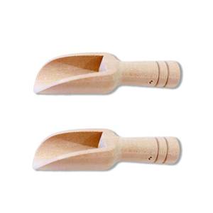 lot 8367 image: WELANGBN 2pcs Mini Wooden SpoonsMini Bamboo Spoons for Bath Salts, tea scoop, Washing Powder spoonwooden candy spoon, 2.90.6 inch