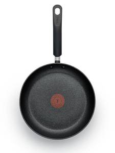 lot 8380 image: T-fal C4610263 Titanium Advanced Nonstick Thermo-Spot Heat Indicator Dishwasher Safe Cookware Fry Pan, 8-Inch, Black -