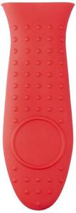 lot 8381 image: Amazon Basics Silicone Pot Holder Hot Skillet Rectangular Handle Cover for kitchen, Red, 5.6inL x 1.9inW