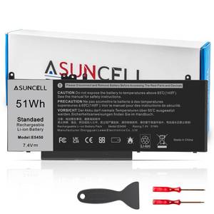 lot 8383 image: ASUNCELL 51Wh G5M10 Battery for Dell Latitude 14 E5450 5450 15 E5550 5550 12 E5250 5250 3150 3160 3550 Series VMKXM 451-BBLN G5M10 08V5GX 5XFWC, 7.4V 4-Cell