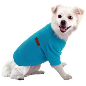 lot 8444 image: HuaLiSiJi Small Dog Sweater Small Dog Sweatshirt Pet Hoodie, Warm and Lightweight, with a Soft Texture, Easy to Wear and Bright Colors (Blue, XX-Large)
