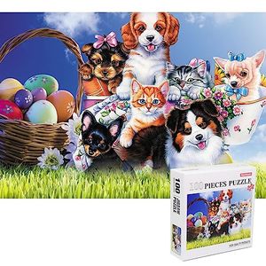 lot 12285 image: 100 Piece Jigsaw Puzzles,100 Piece Adult Children Puzzles, Jigsaw Puzzles 100 Pieces Suitable for Adults Children (A0006 100PCS)