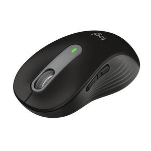 lot 12286 image: Logitech Signature M650 Wireless Mouse - For Small to Medium Sized Hands, 2-Year Battery, Silent Clicks, Customizable Side Buttons, Bluetooth, for PCMacMulti-DeviceChromebook - Black