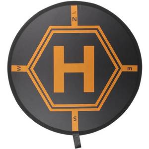 lot 12304 image: Deco Gear 31.5 Inch Drone Landing Pad with Case, Reflective, Waterproof, Folds for Fast Storage and Portability