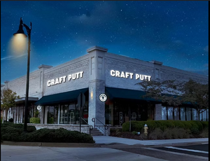 lot 5250 image: Craft Putt Party Mini Golf Experience for 10