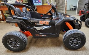 lot 7400 image: SXS UTV 24V 2-Seater Ride-On  Ready for the Ride, Built for Impact