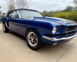 lot 1000 image: This will sell tonight Be the new owner of A 1965 Ford Mustang Convertible  Custom-Built Show Winner