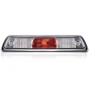 lot 8362 image: G-PLUS Third Brake Light Compatible with Ford F150 Truck 2009-2014 High Mount Stop Lights Rear Center Roof Third Cargo Light Parking Light ClearRed Lens Chrome Housing 3rd Brake Light AL3Z13A613E