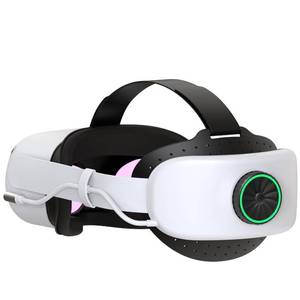 lot 8501 image: Elite Strap with Battery for Oculus Quest 2, 8000mAh Extend 7hrs Playtime,Fast Charging VR Power,Counter Balance&Adjustable Head Strap for Enhanced Support and Comfort in VR