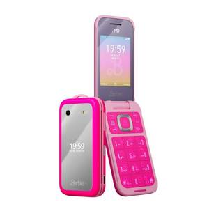 lot 8510 image: HMD Barbie  Flip  Unlocked  KaiOS  Compatible with All Carriers  Power Pink  US Version