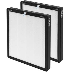 lot 8533 image: ToLife TZ-K2 Air Purifier Replacement Filter, 3-in-1 HEPA High-Efficiency Activated Carbon Filter, TZ-K2-A, 2 Pack