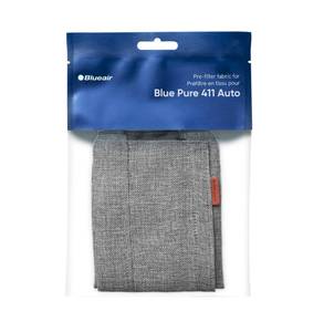 lot 8542 image: BLUEAIR Blue Pure 411 Auto Gray Pre-filter, Washable Fabric Traps Pollen, Pet Hair & Dust, Arctic Trail