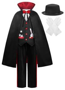 lot 8554 image: ReliBeauty Magician Costume Kids with Hat and Gloves,120
