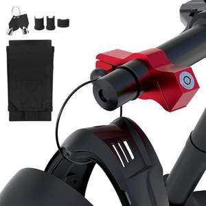 lot 8575 image: JAGASOL Motorcycle Lock & Helmet Lock Combo, Motorcycle Brake Lock Anti Theft Motorcycle Handlebar Lock for Mopeds, Motorbikes, ATVs, Dirt Bikes, Street Bikes