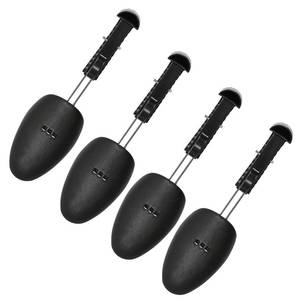 lot 8617 image: ZJHSXDR 2 Pairs Plastic Shoe Tree Stretcher Shaper for Women Adjustable Shoe Trees Women (Black)