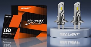 lot 8427 image: Sealight Scoparc LED Headlights H7