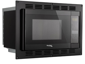 lot 23035 image: SSS  RecPro RV Convection Microwave Black 1.1 Cu. ft  120V  Microwave  Appliances  Direct Replacement for High Pointe and Greystone