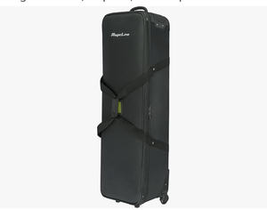 lot 23057 image: MagicLine Studio Equipment Trolley Case 52 x15x13, Rolling Camera Bag with Wheels, Tripod Light Stand Carry Case, Water-Resistant Photo Bag for Strobes, Light Stands, Tripods, Telescopes