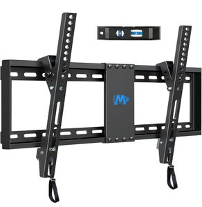 lot 37631 image: Mounting Dream UL Listed TV Mount for Most 37-75 Inch TV, Universal Tilt TV Wall Mount Fit 16, 18, 24 Stud with Loading Capacity 132lbs, Max Vesa 600 x 400mm, Low Profile Flat Wall Mount Bracket