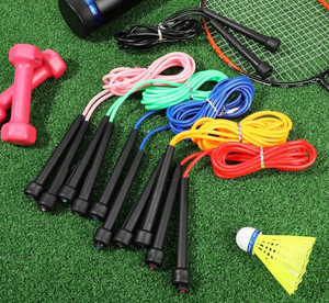 lot 37646 image: Jerify 24 Pcs 9.2 ft Versatile PVC Jump Rope for Cardio Fitness, Adjustable Skipping Multicolored Speed Workout Jumprope for Men Women Kids Adults Exercise Gift
