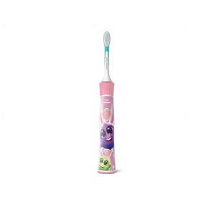 lot 37655 image: Philips Sonicare Sonicare For Kids Pink Electric Rechargeable Toothbrush - HX635141