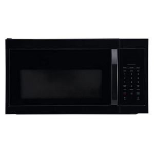 lot 2420 image: 1.7 cu. ft. 1000-Watt Over the Range Microwave in Black - Retail $196.00