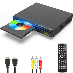 lot 2431 image: WONNIE HD DVD Player for TV, CD Players for Home with HDAVCoaxial Output &USB Input, Built in PALNTSC System, HDMIAV Cable and Full Function Remote Control Included