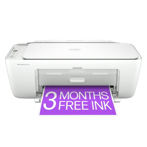 lot 2446 image: HP DeskJet 2852e Wireless All-in-One Color Inkjet Printer, Scanner, Copier, 3 Months Free Ink - Retail $54.00
