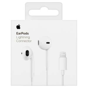 lot 7122 image: Apple - EarPods with Lightning Connector - White