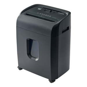 lot 7135 image: Pen  Gear 10-Sheet Micro-Cut Paper Shredder with 4 Gallon Bin Black Home and Office Use - Retail $60.00