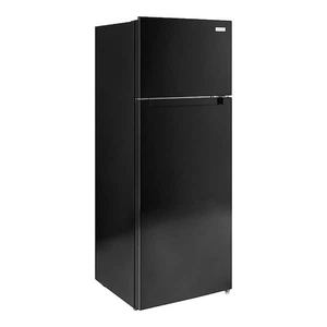 lot 8118 image: 7.2 cu. ft. Top Freezer Refrigerator in Black - Retail $349.00