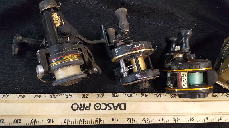 lot 7107 image: Lot of Fishing Reels-  Abu Garcia and Others