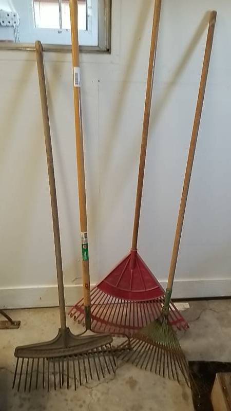 lot 7037 image: Rake Lot- 4 total