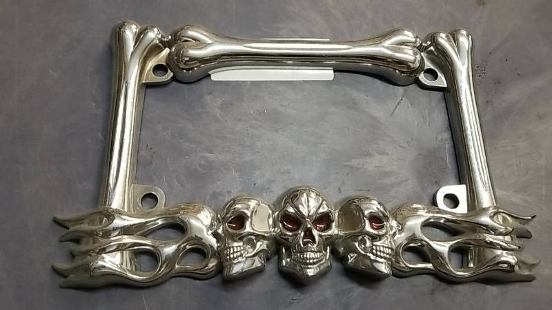 lot 7015 image: Motorcycle License Plate Cover